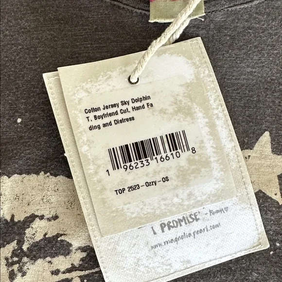 Magnolia Pearl Black and White Dolphin T-Shirt - Picture 3 of 5